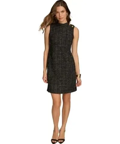 Mock Neck Sheath Dress by Donna Karan Women