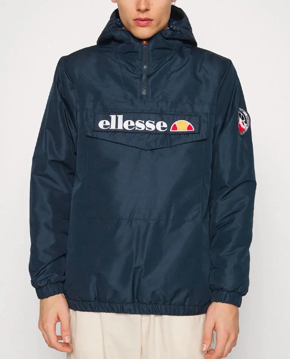 Navy Ellesse Monterini Overhead Anorak Jacket