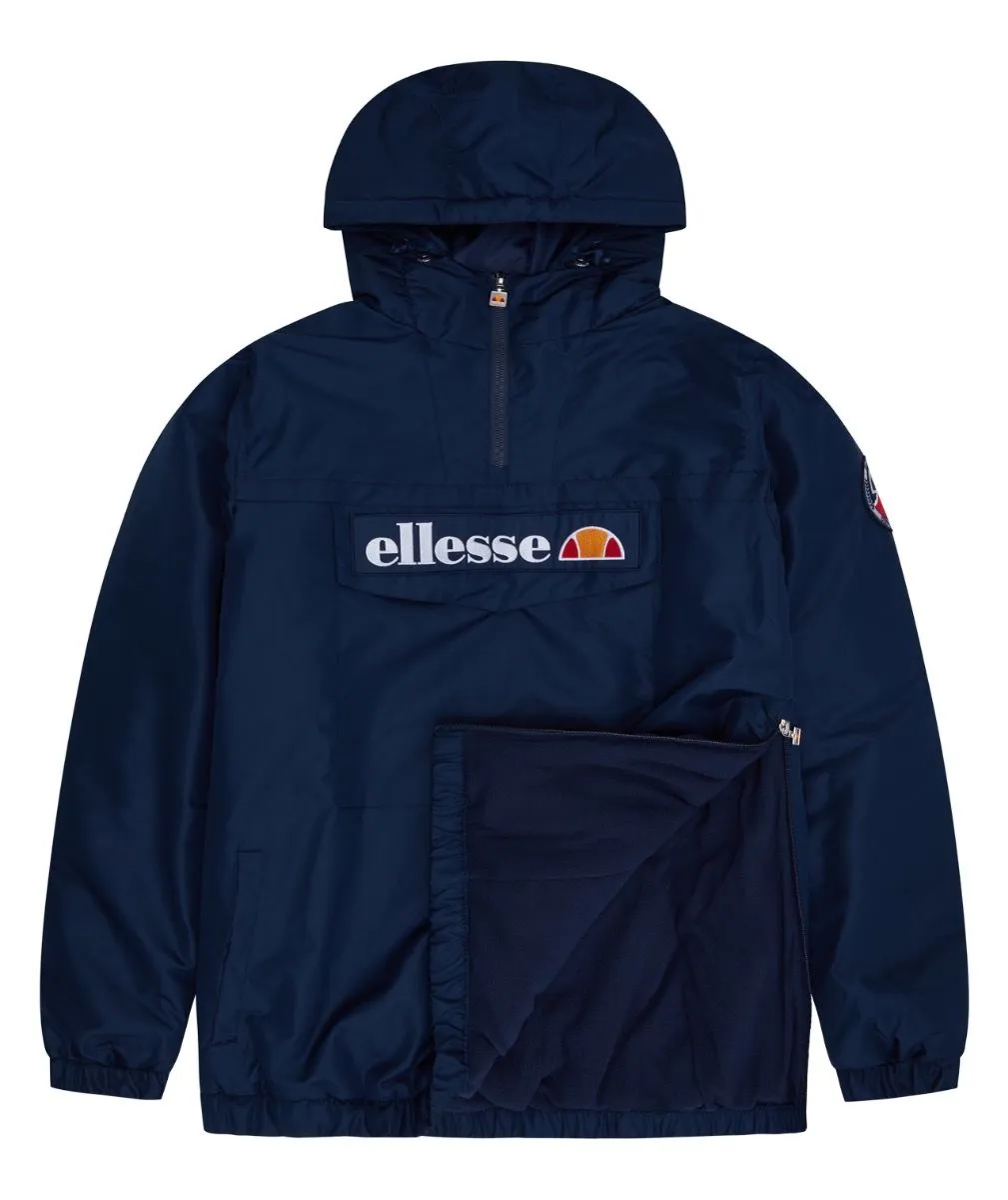 Navy Ellesse Monterini Overhead Anorak Jacket