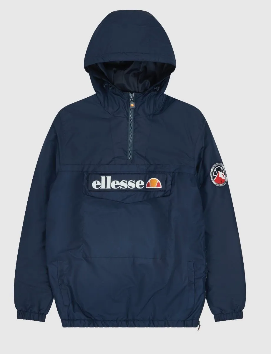 Navy Ellesse Monterini Overhead Anorak Jacket