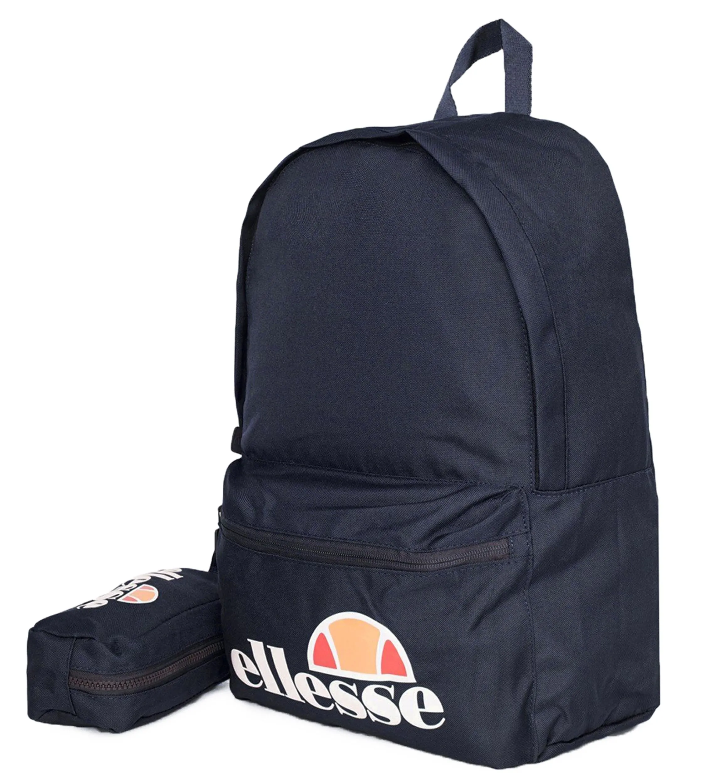 Ellesse Navy School Backpack and Pencil Case