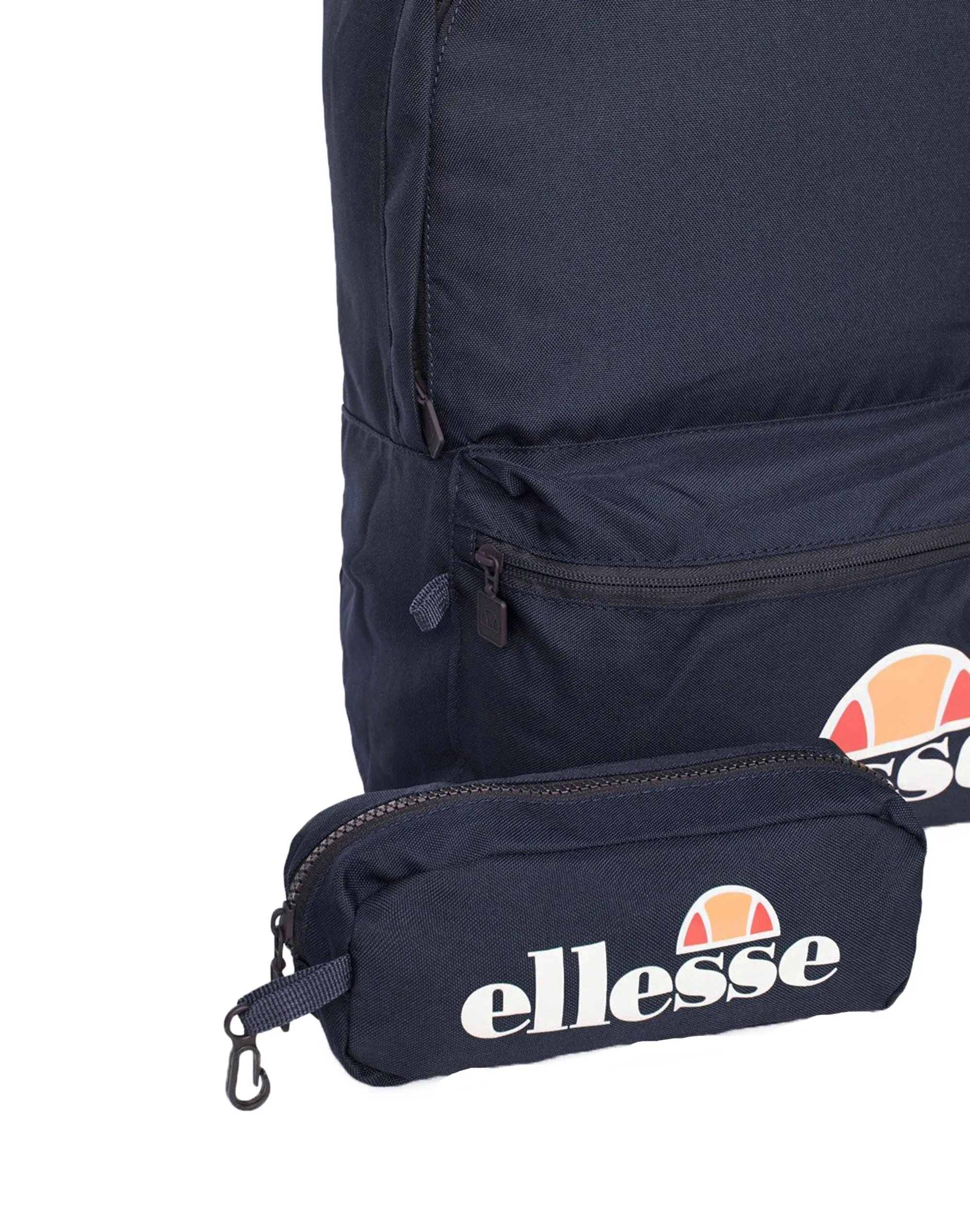 Ellesse Navy School Backpack and Pencil Case