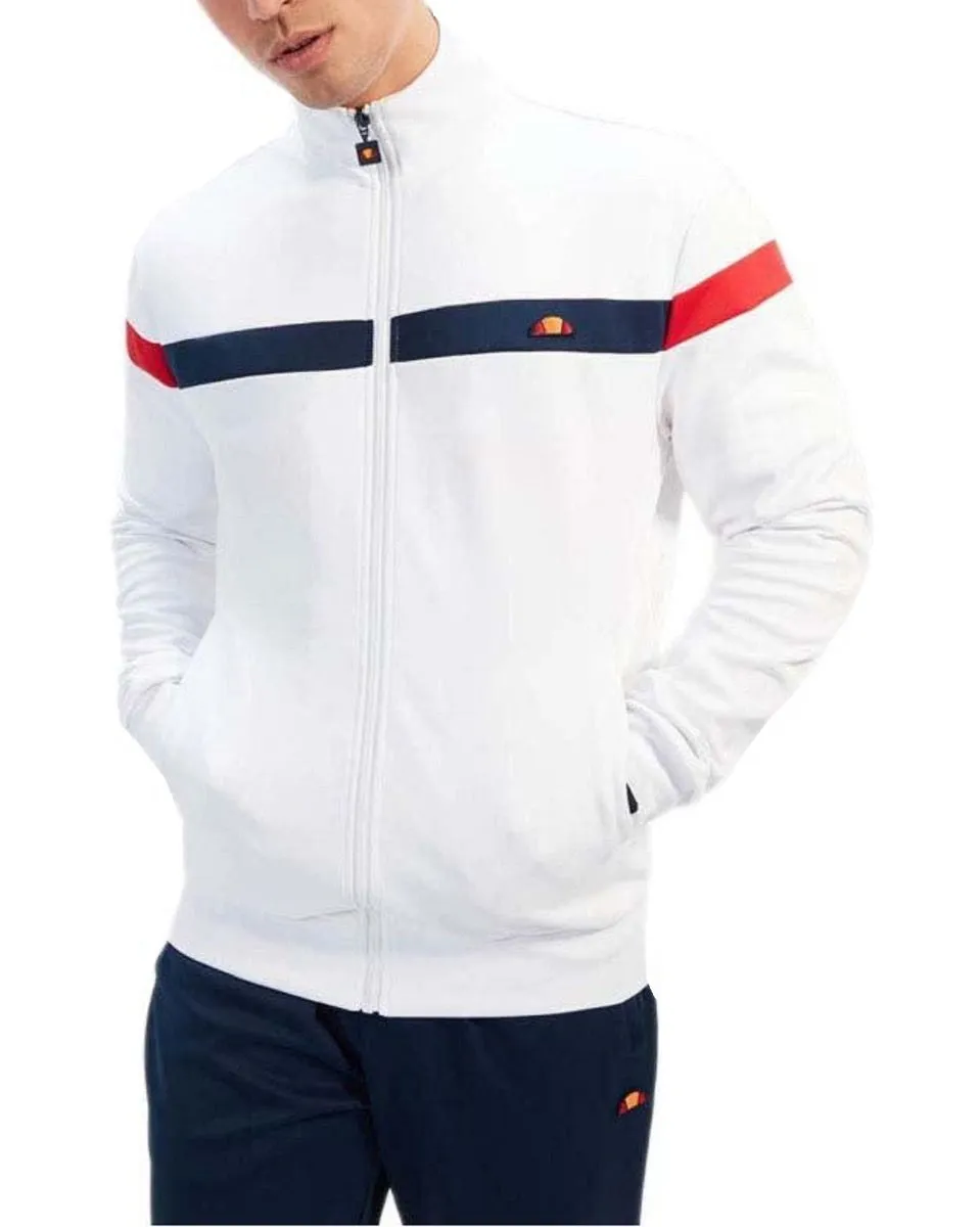 Ellesse White Spinella Track Jacket