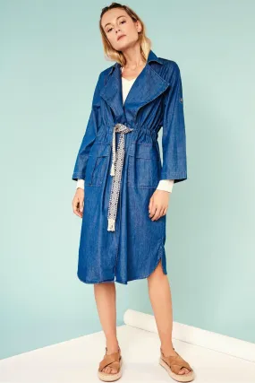 Elliot Denim Trench Coat