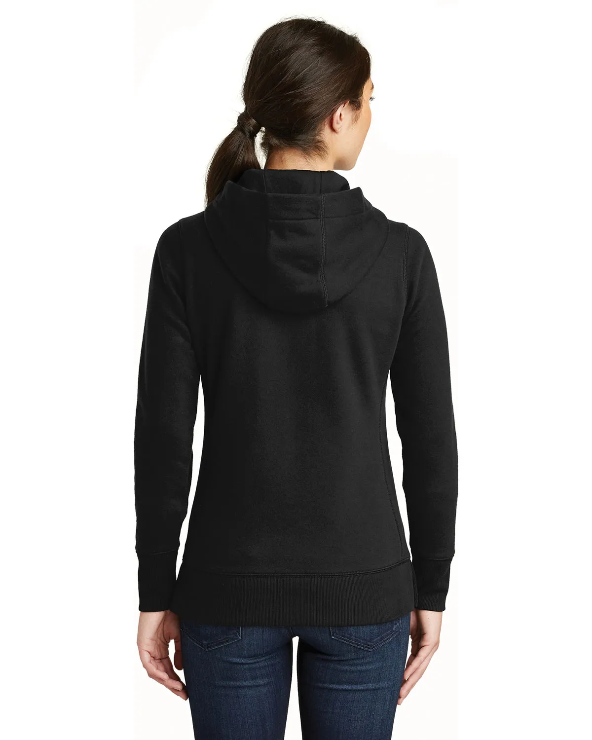 Embroidered Ladies French Terry Full-Zip Hoodie | New Era LNEA502