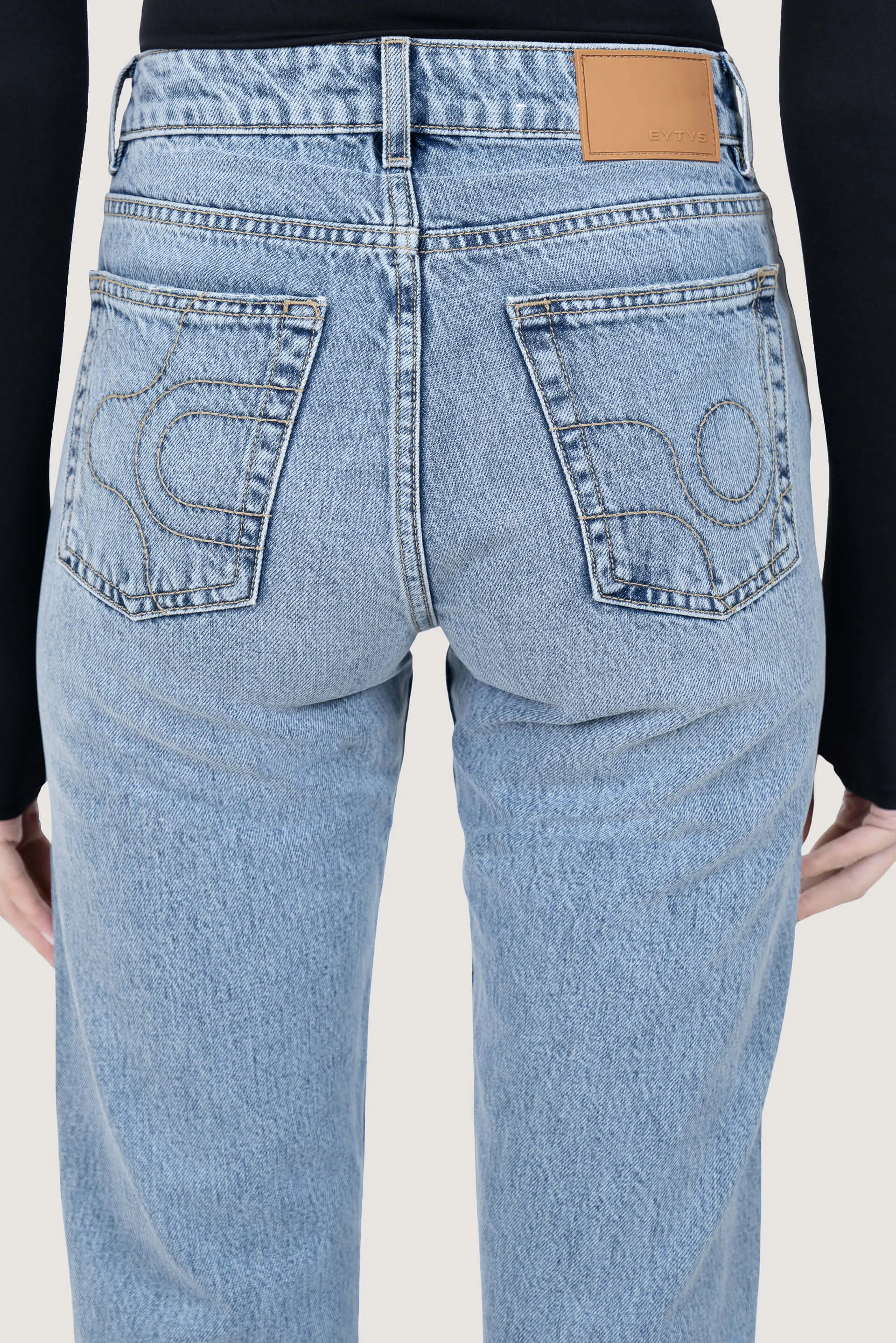 Eytys Straight Leg Light Stonewash Jeans - SEO optimized result