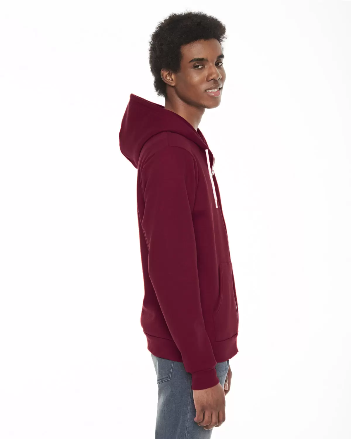 Flex Fleece Zip Hoodie for Both Men and Women - F497W