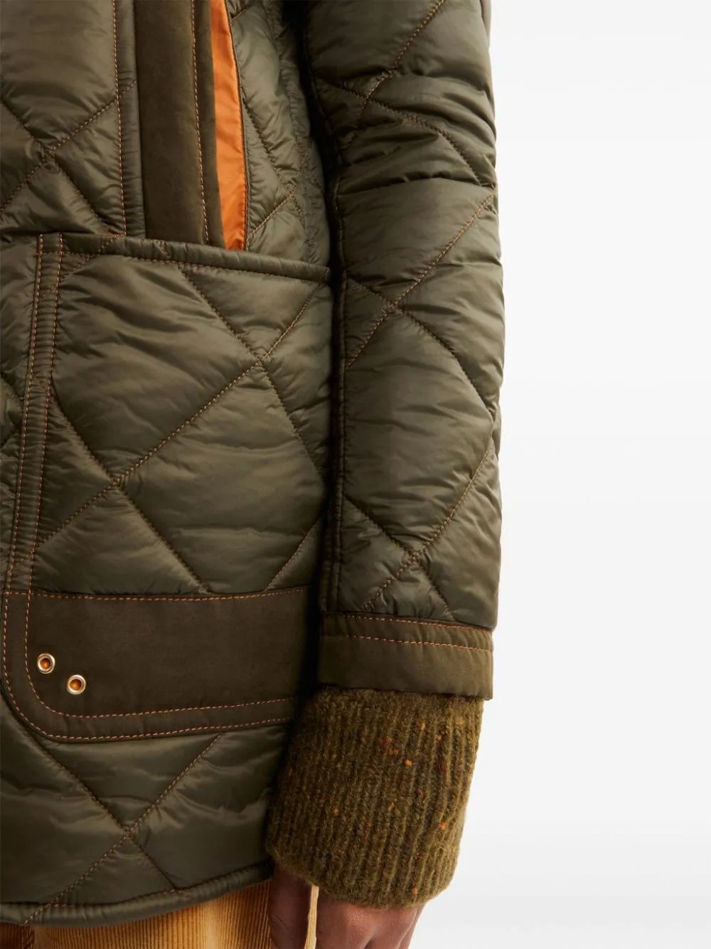 Fay Quilted Padded Parka Coat