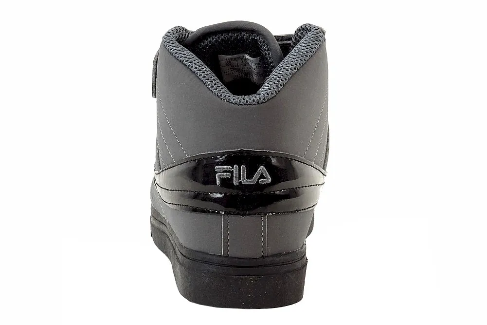 Fila Vulc-13 Sneakers Triple Black Mens High Top Shoes Size 9.5