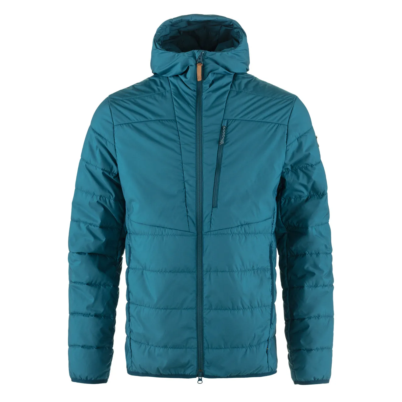 Fjallraven Keb Padded Hoodie Deep Sea - Shop Online on Official Site