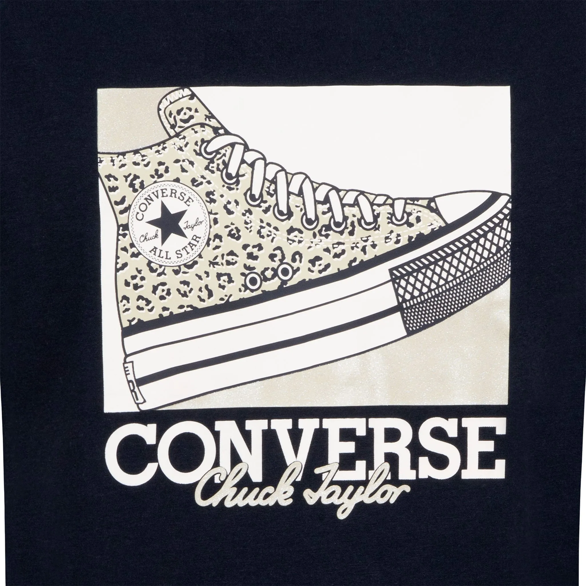 Floral Leopard Converse Sneaker for Kids 7-16y