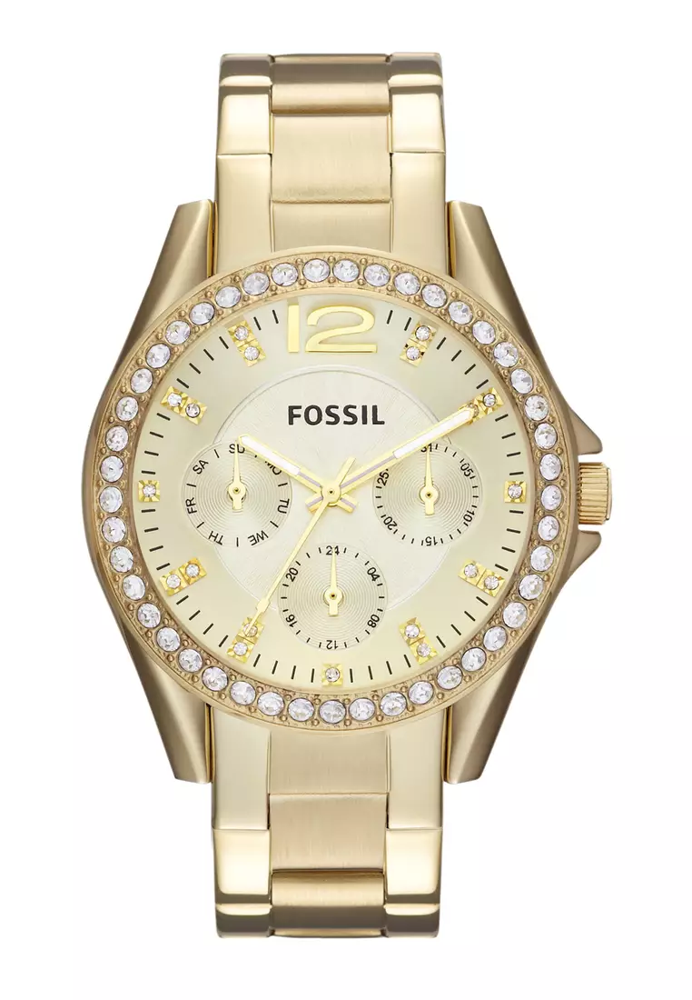 Fossil Fossil Riley Gold Watch ES3203