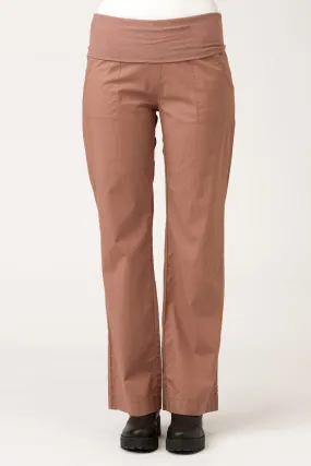 Four-Pocket Fold Over Pant