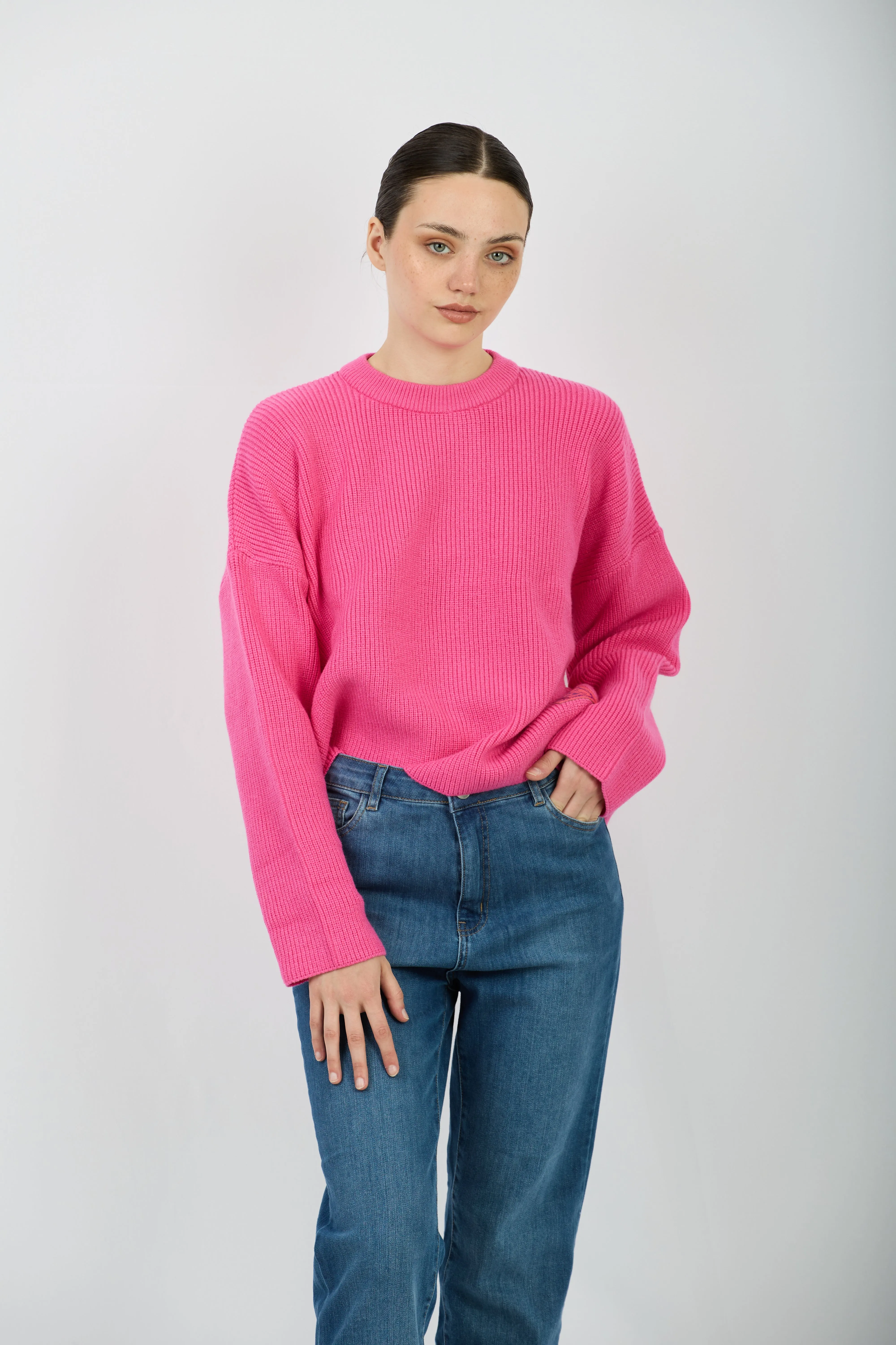 Fuchsia Josefina Sweater