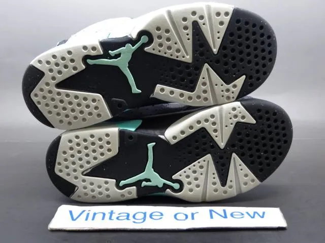 Girls nike air jordan vi 6 iron purple retro gp 2014 sz 11c