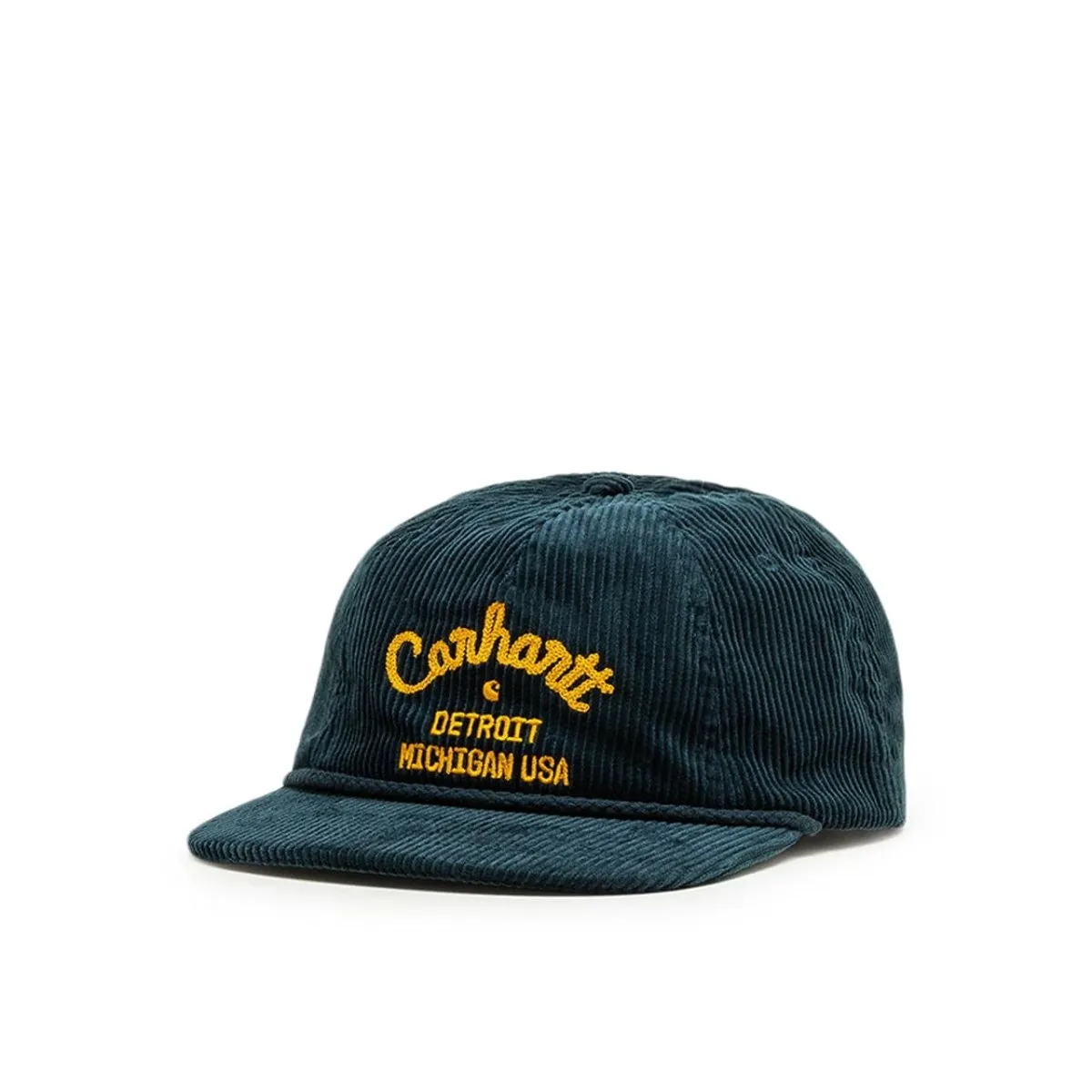 Gold Brain Dead Bleach Cord Logo Head 5-Panel Cap