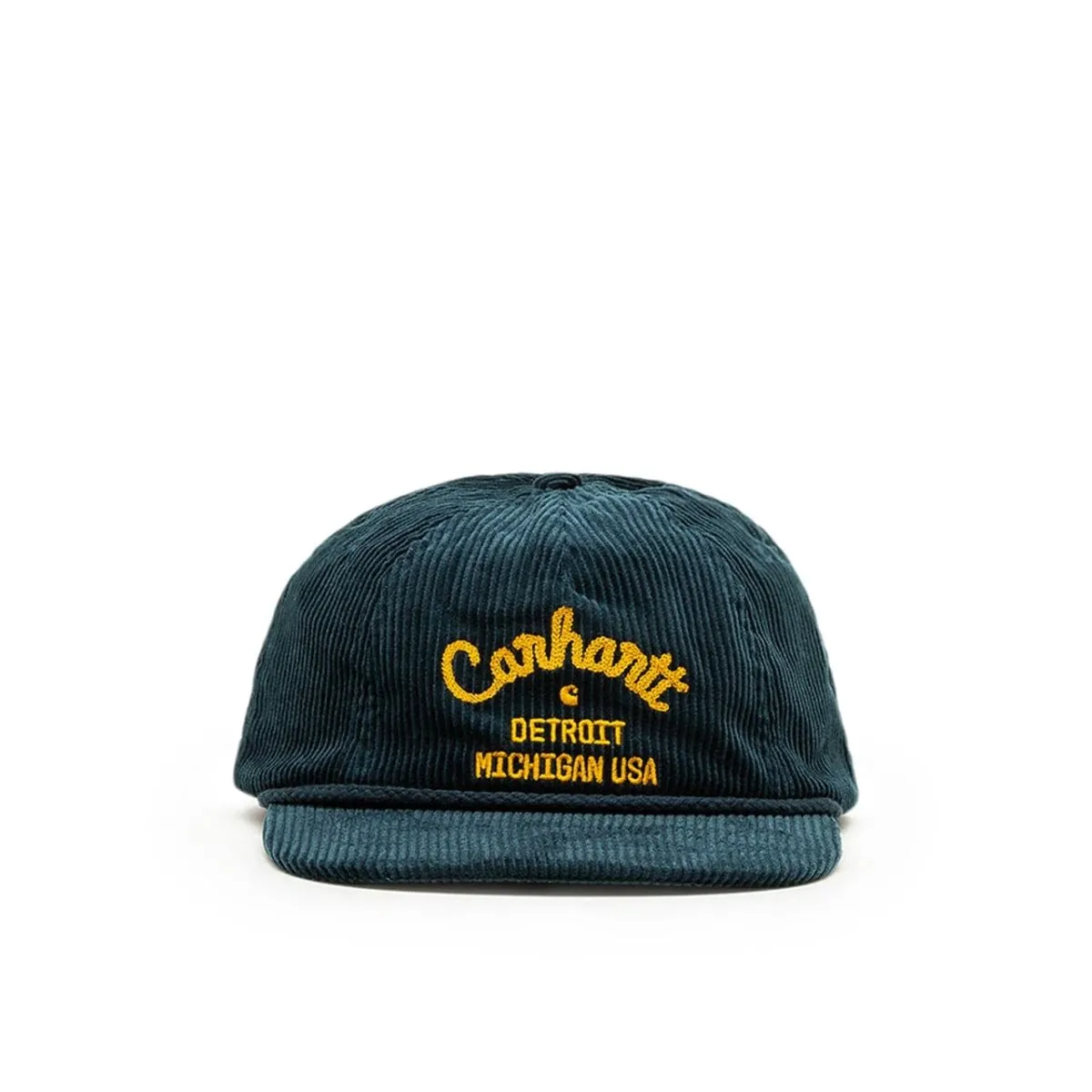 Gold Brain Dead Bleach Cord Logo Head 5-Panel Cap