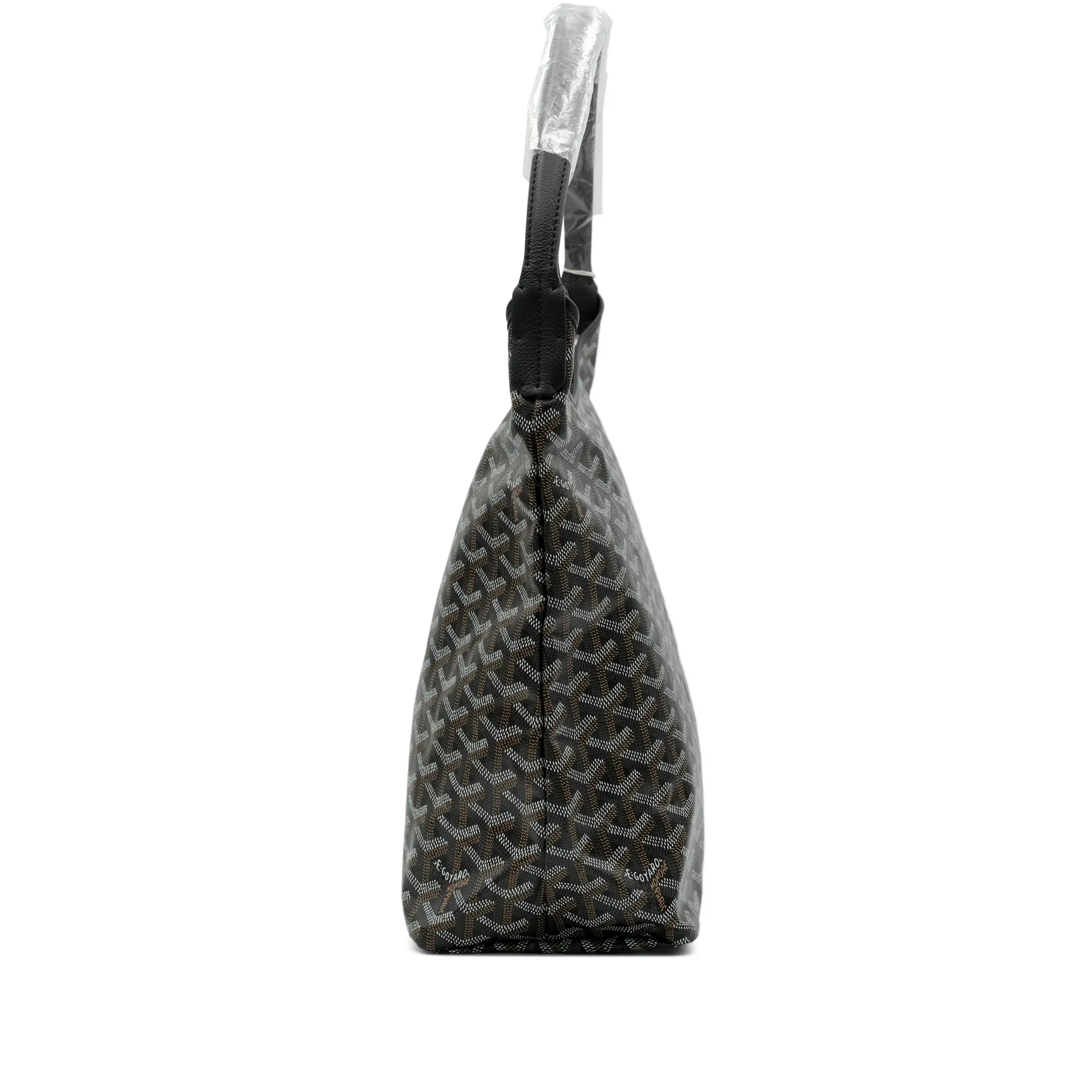 Goyard Canvas Boheme Hobo Bag in Black