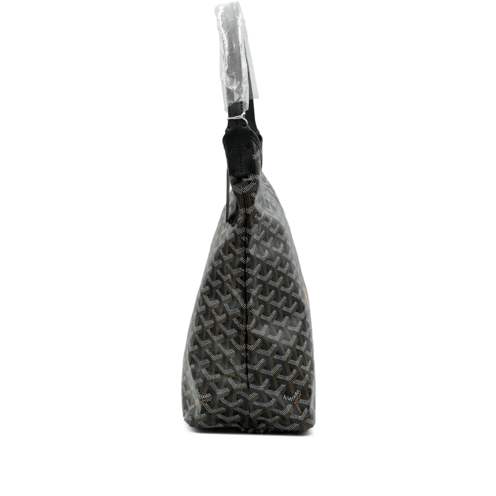 Goyard Canvas Boheme Hobo Bag in Black