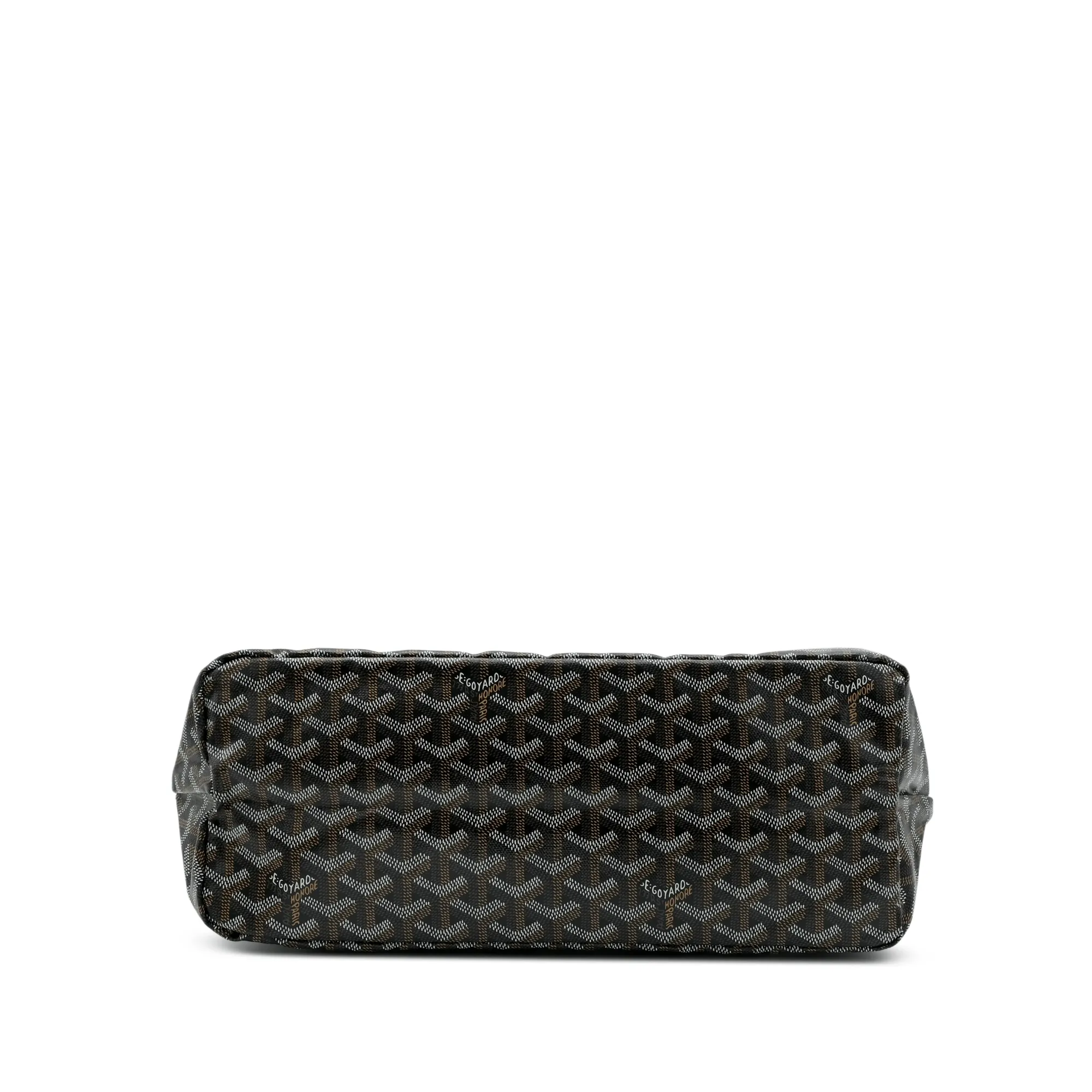 Goyard Canvas Boheme Hobo Bag in Black