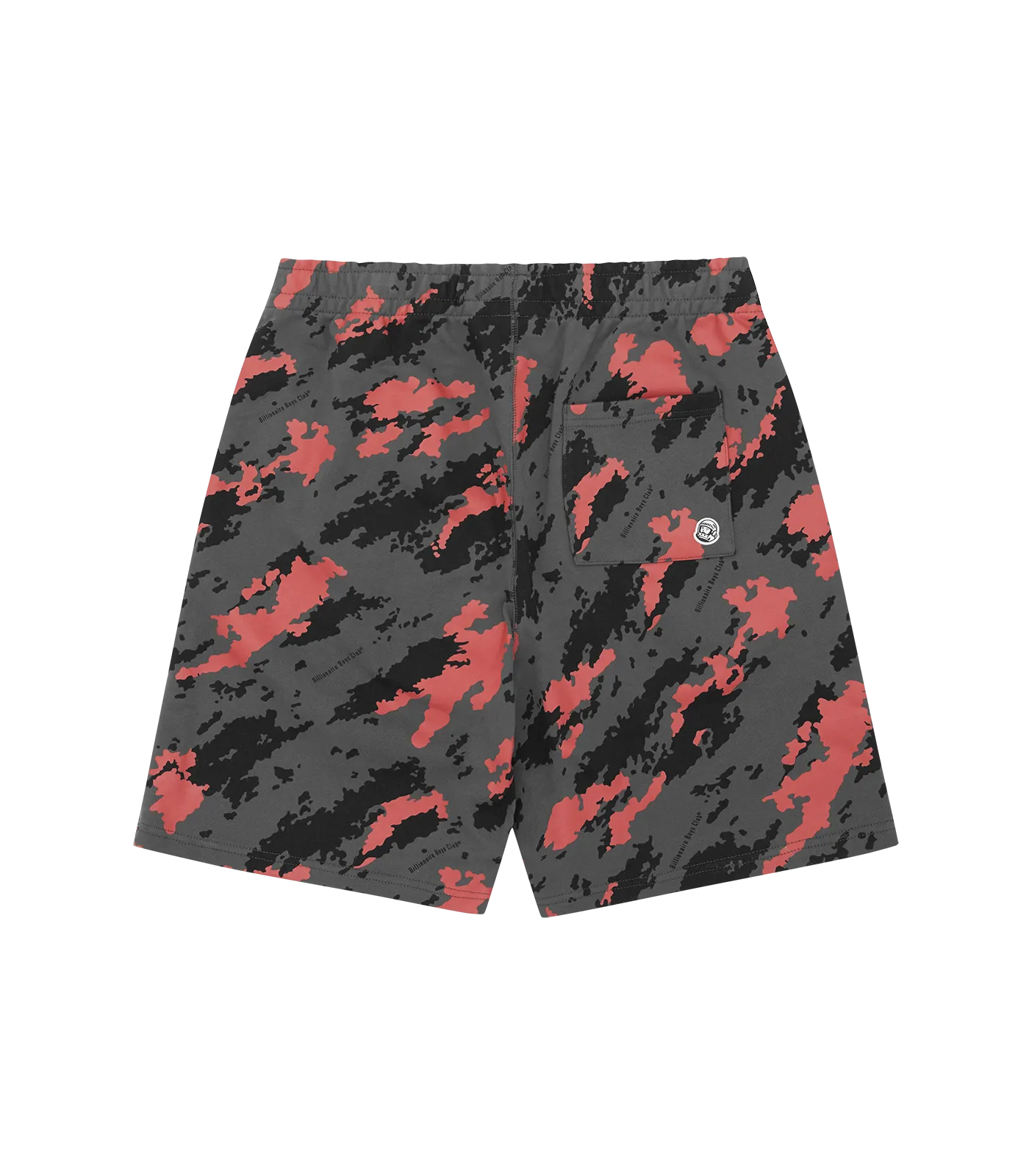 Grey Camo Print Shorts