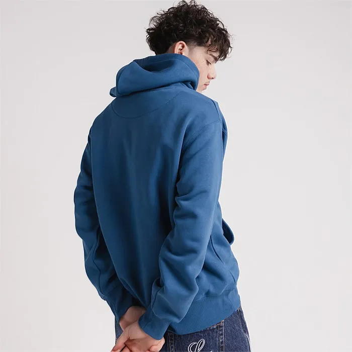 Washed Blue Hoodies & Crews - Heavyweight Pullover | Stirling Sports