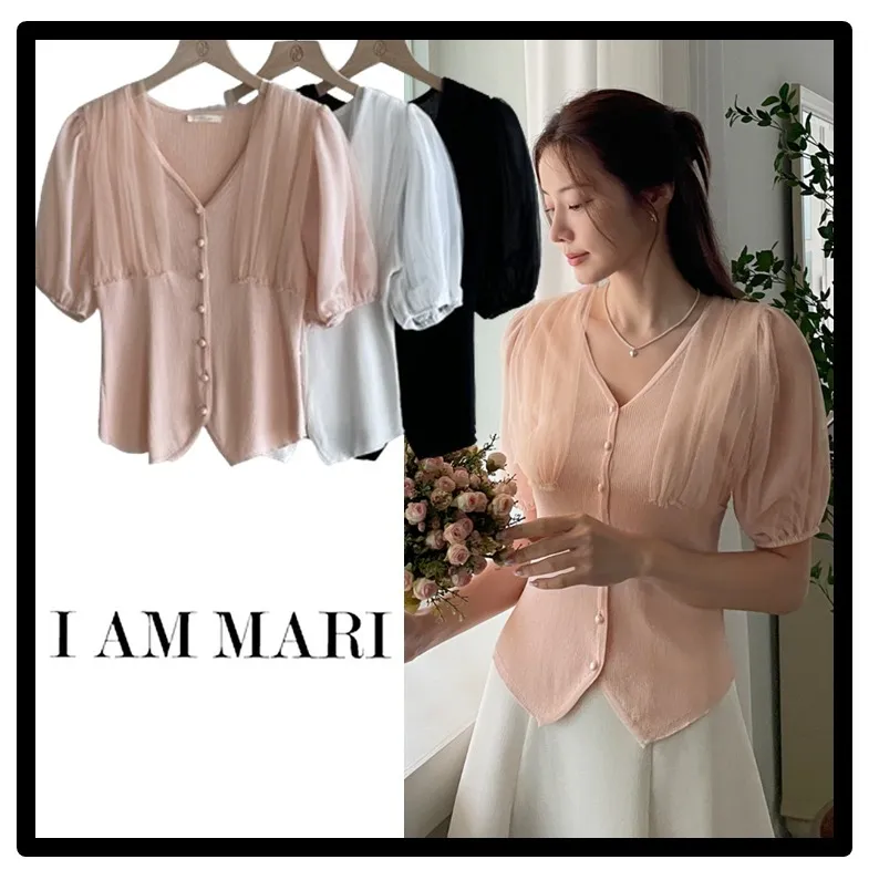 Casual Street Style Logo Cardigans from I AM MARI