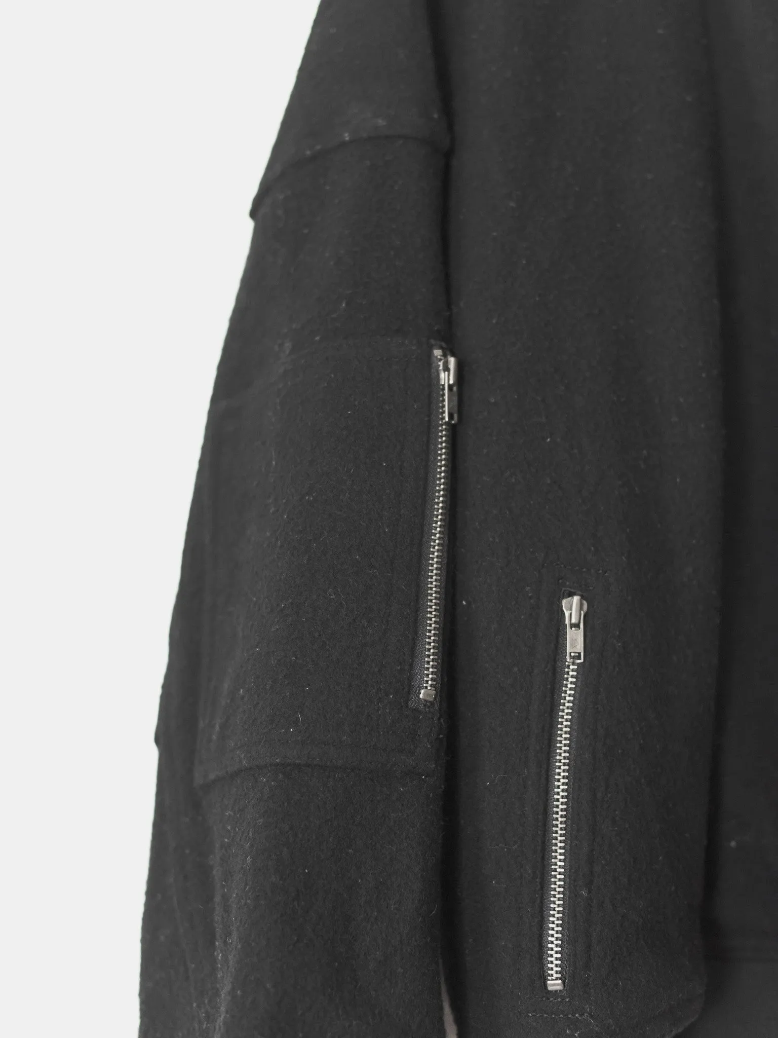 Issey Miyake MA-1 Bomber Jacket Wool Sport Design