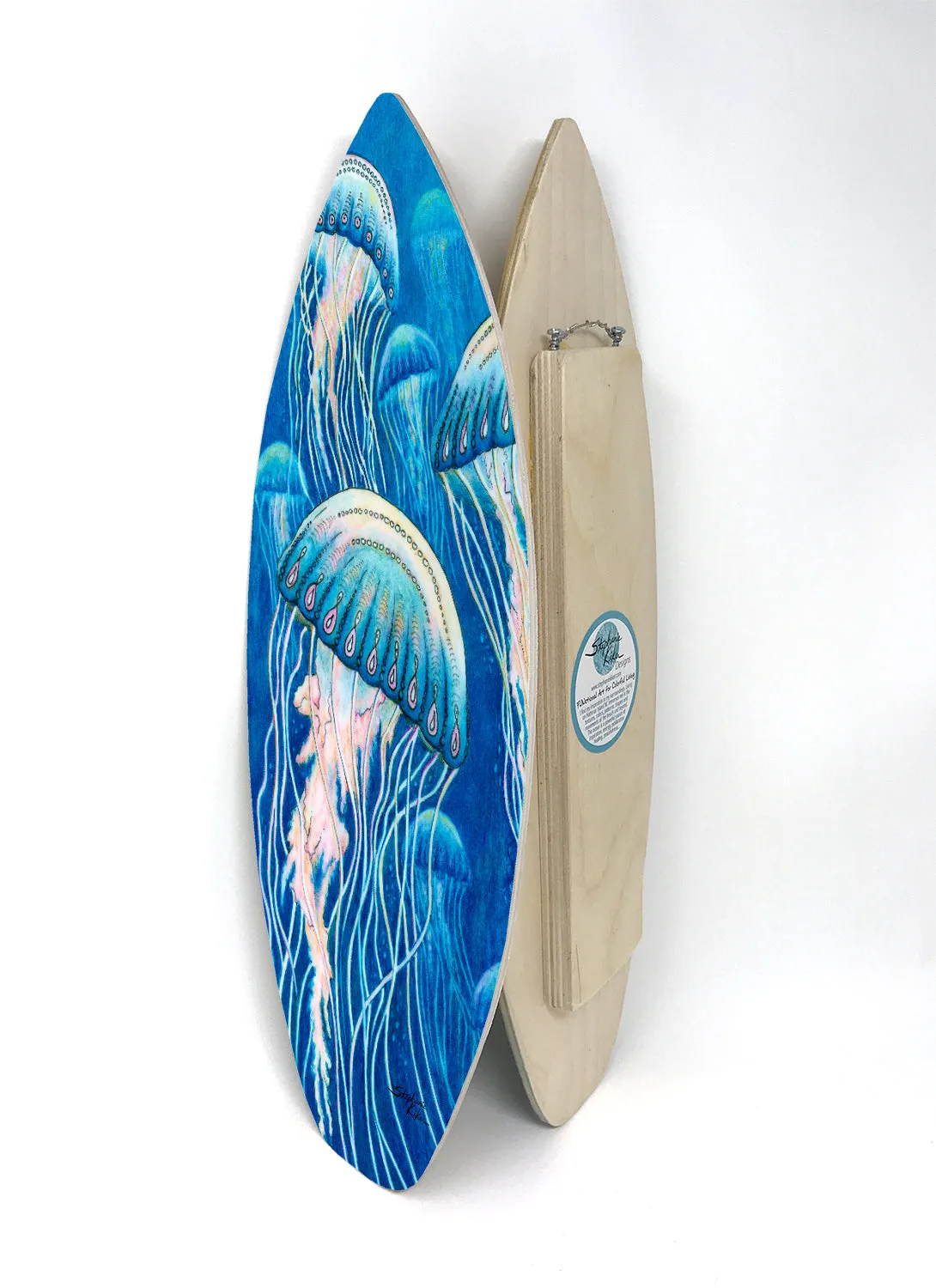 Jellyfish Surfboard Decor