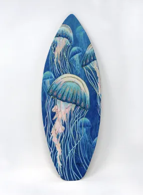 Jellyfish Surfboard Decor