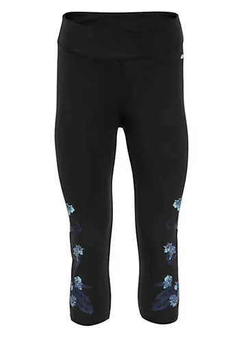 Grattan KangaROOS Cropped Floral Print Leggings