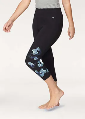 Grattan KangaROOS Cropped Floral Print Leggings