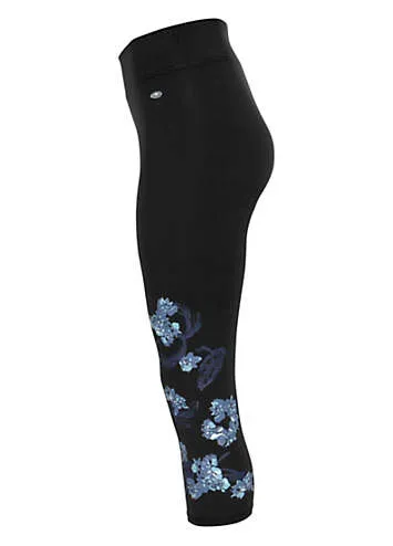 Grattan KangaROOS Cropped Floral Print Leggings