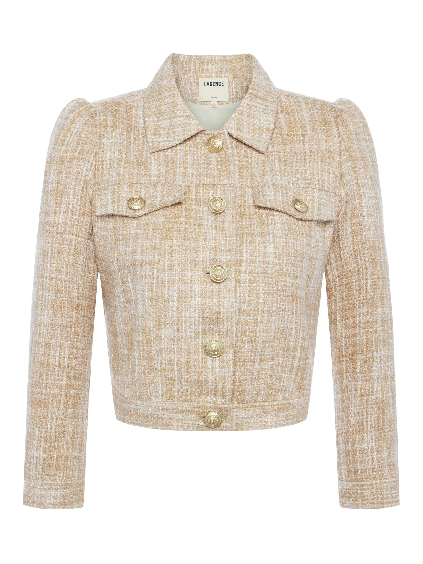 Kasey Bone Tweed Jacket