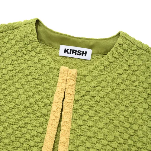 KIRSH Unisex Cardigans with Long Sleeves and Urban Style Logo