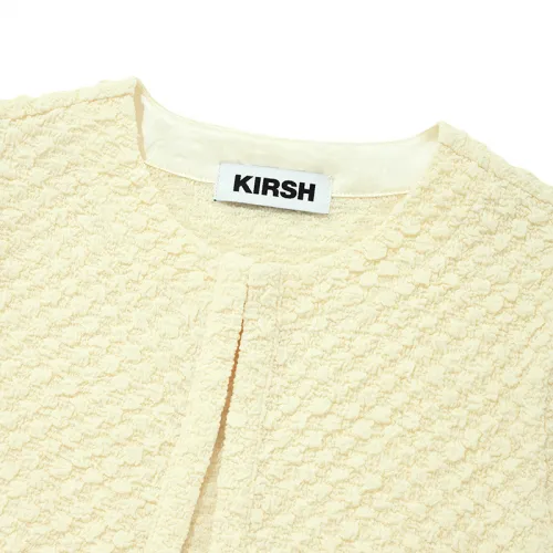 KIRSH Unisex Cardigans with Long Sleeves and Urban Style Logo