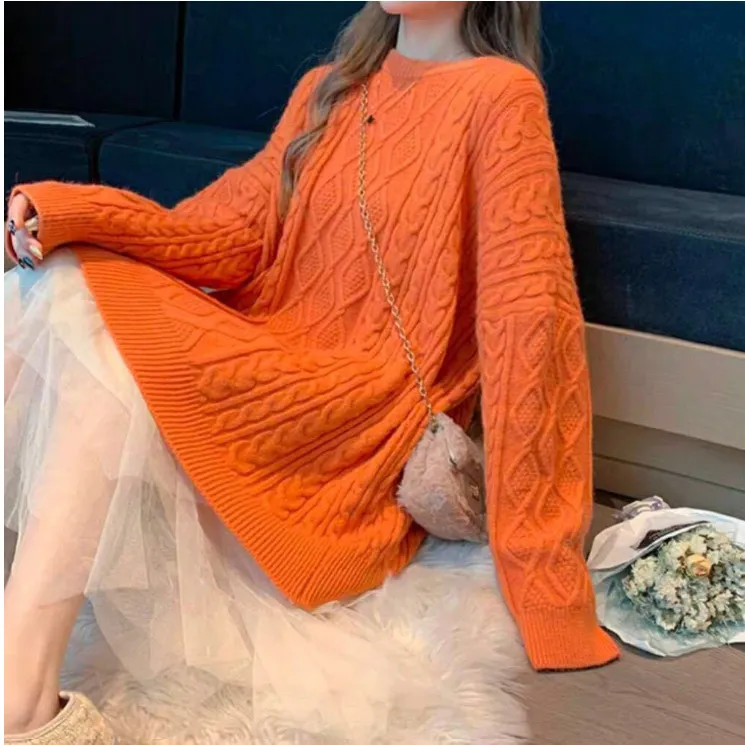 Korean Chic Loose Sweaters for Women