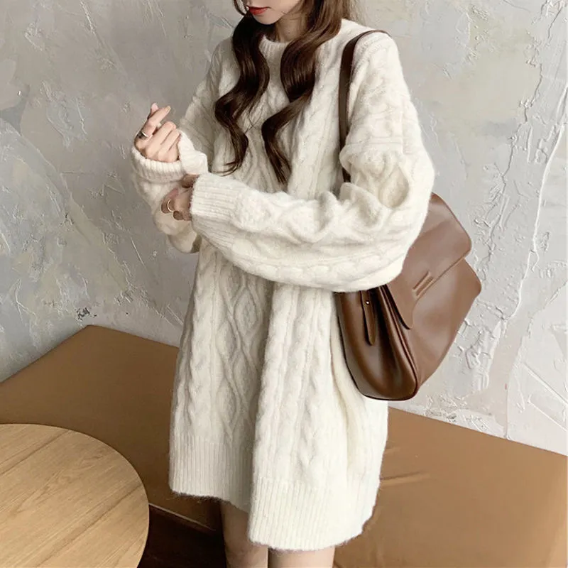 Korean Chic Loose Sweaters for Women