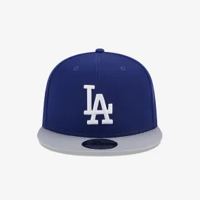 Blue LA Dodgers Contrast Side Patch 9 Fifty Snapback Cap Blue