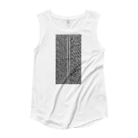 Waves Up Close Ladies' Cap Sleeve T-Shirt