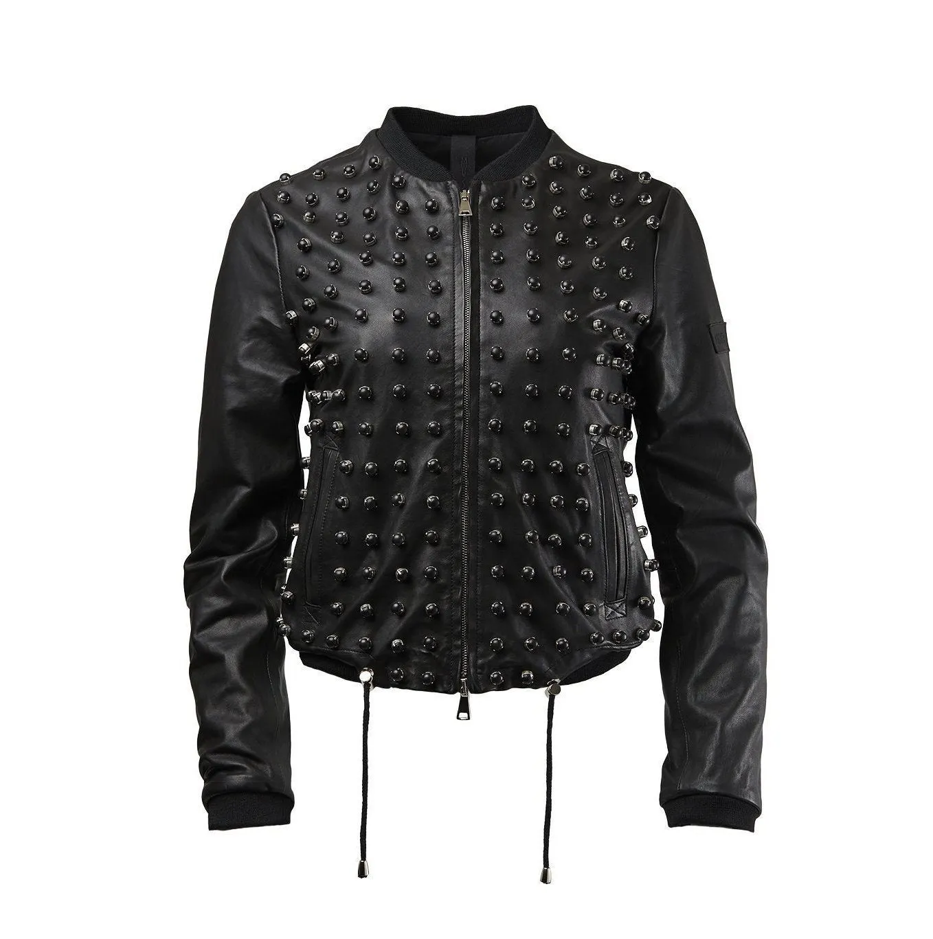 Leather Bomber Jacket for Musher