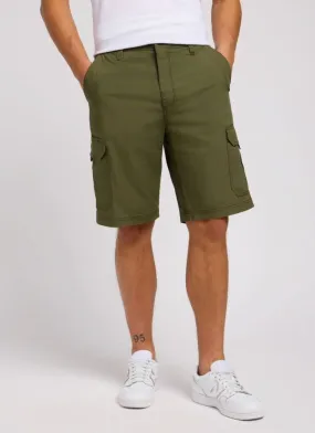 Olive Night Lee Extreme Motion Cargo Shorts