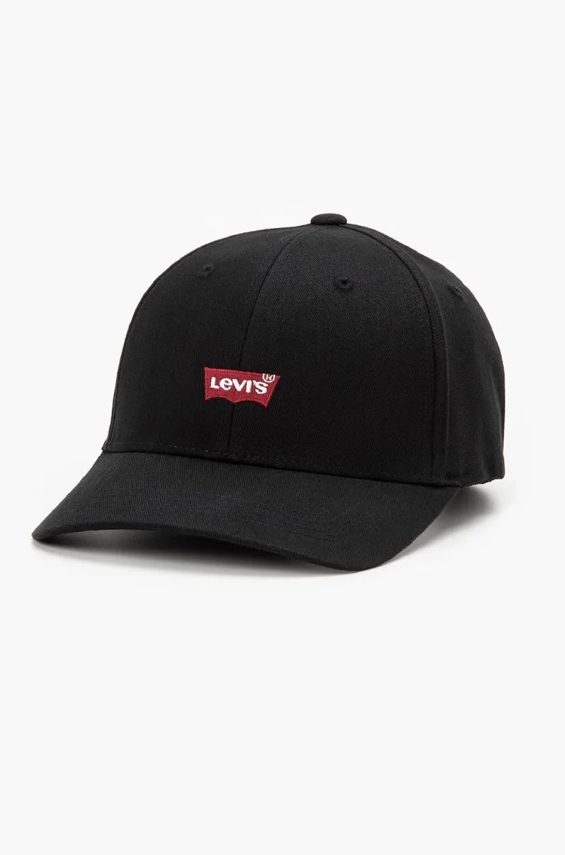 Levi's Housemark Flex Fit Baseball Cap in Black