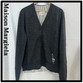 Maison Margiela street style logo designers cardigans