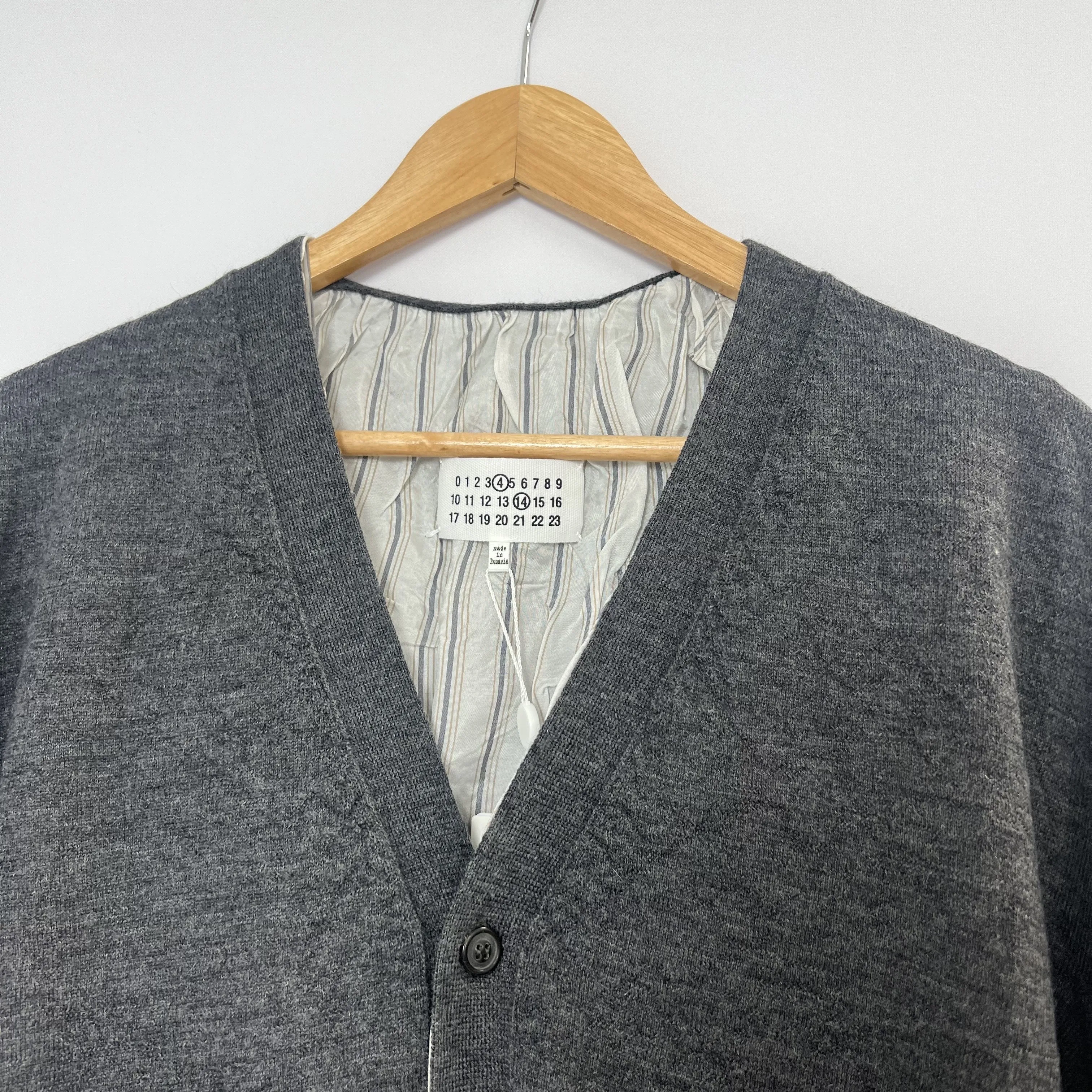 Maison Margiela street style logo designers cardigans