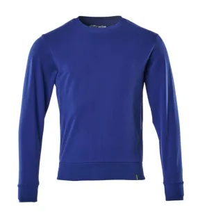 Mascot Workwear 20484 Blue Organic Cotton Men Work Sweatshirt XXL