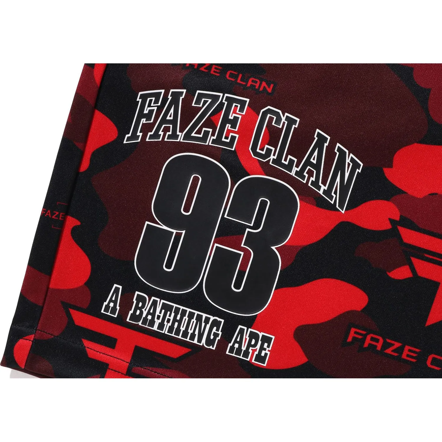 Men's Bape x Faze Clan Game Shorts