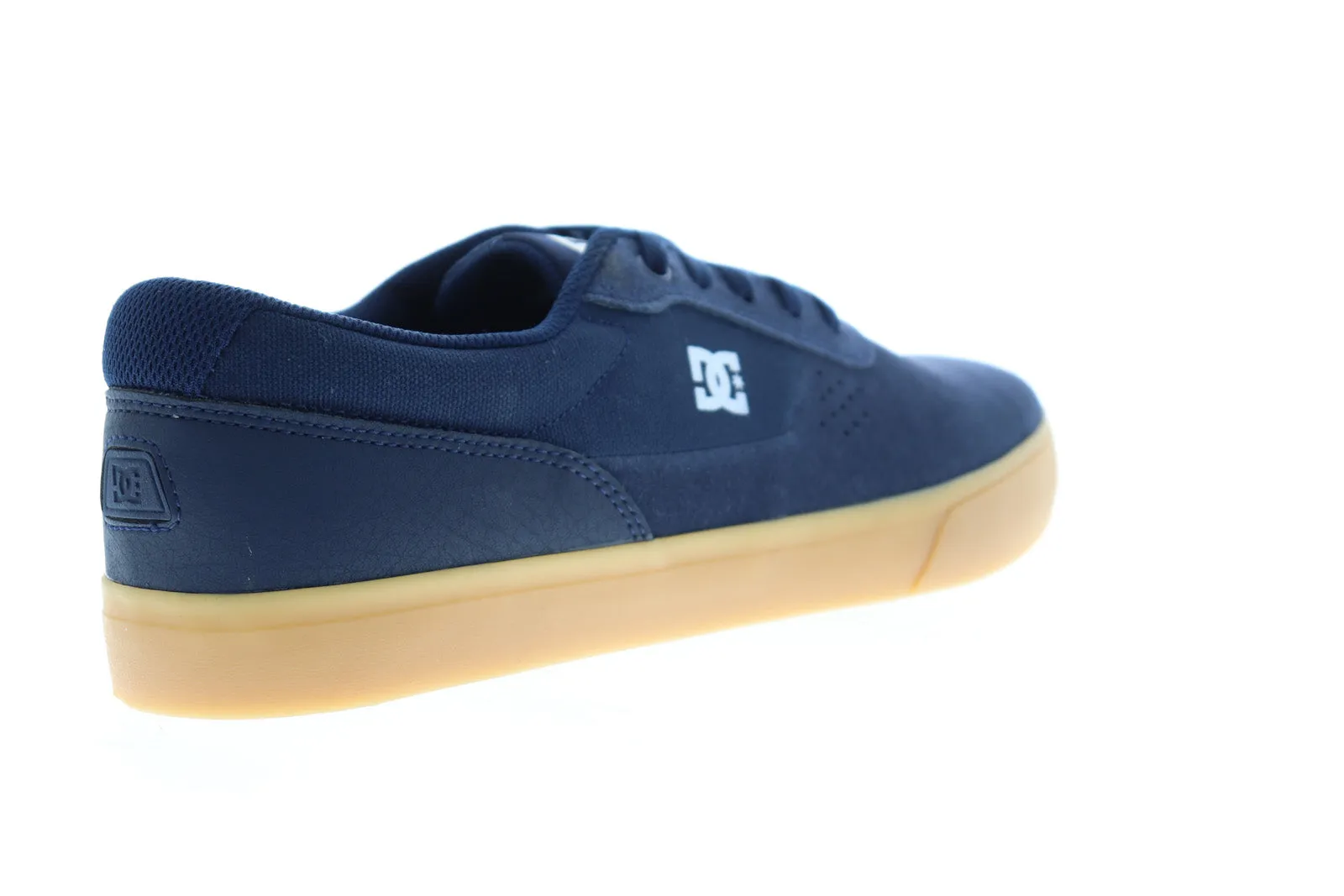 Men's Blue Suede Skate Sneakers Shoes - DC Switch ADYS300431 - Lace Up