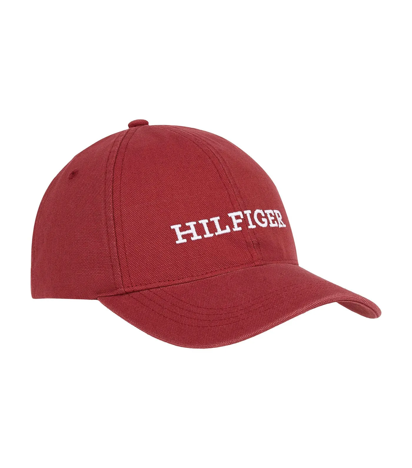 Men's Red Monotype Soft 6 Panel Hat