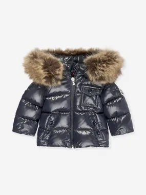 Moncler Enfant Navy Baby Down Jacket